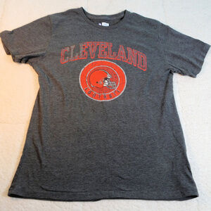 NFL Cleveland Browns Athletic Gray Tee Medium